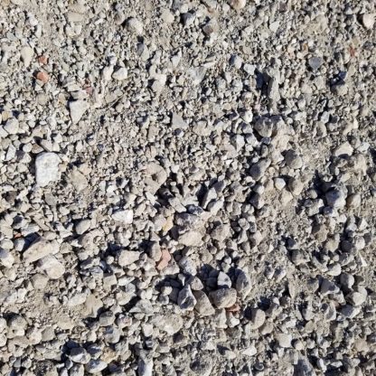 Crushed Concrete. This gravel is an inexpensive alternative to building driveways and as a filler.