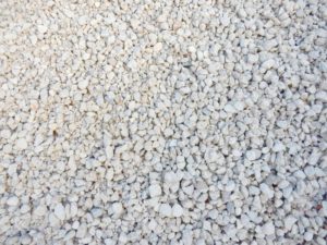 Limestone gravel. Can be used to build driveways and as decorative rock.