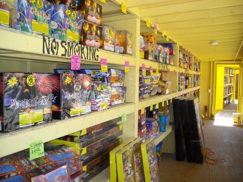 More fireworks to choose from!