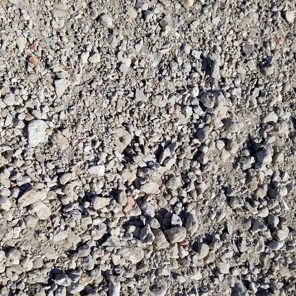 Crushed Concrete at J&J Nursery, Spring, TX